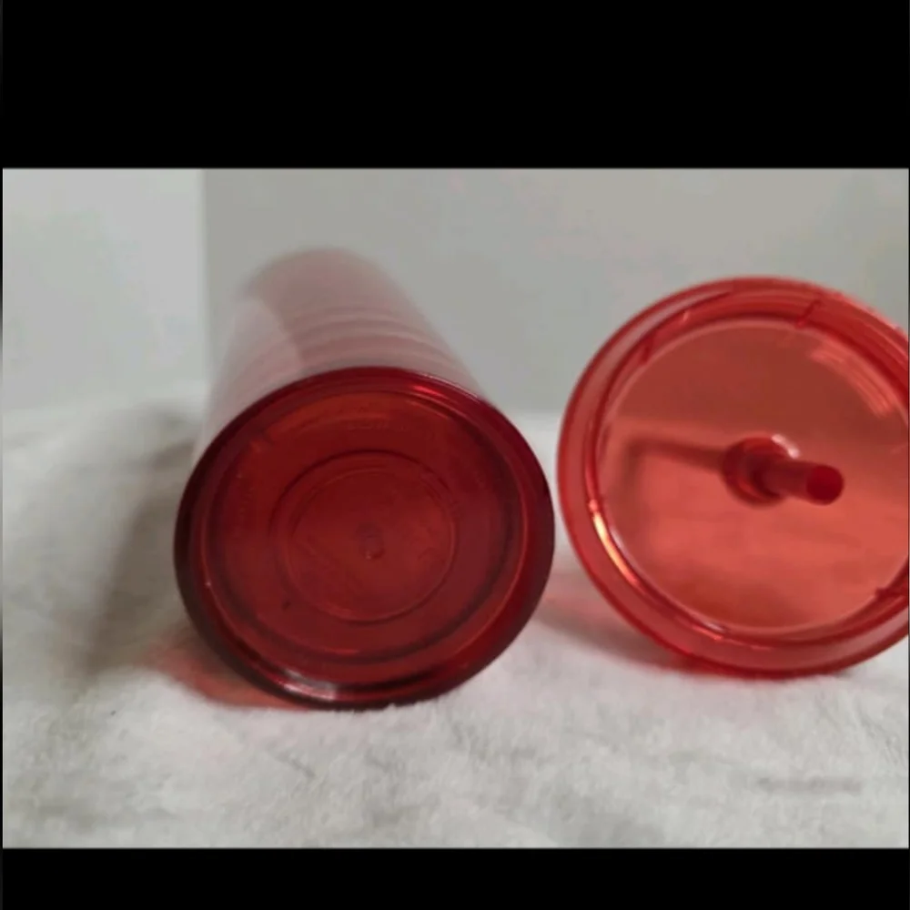 Starbucks Red Swirl Venti Cold Cup Tumbler‎ 24oz